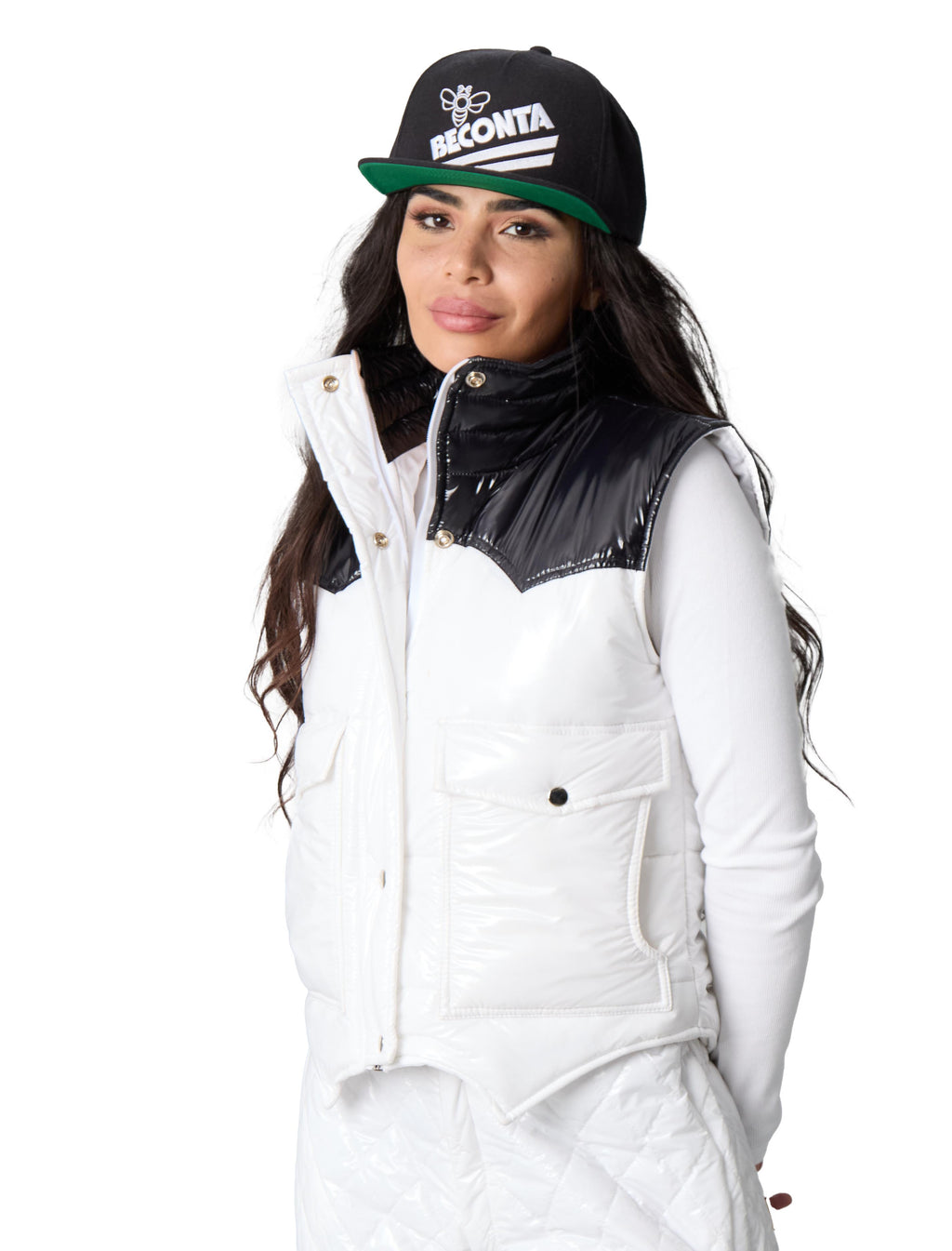 The Moritz Heritage Vest - Black and White