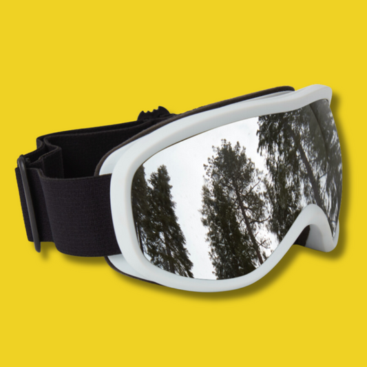 Classic Ski Goggles White