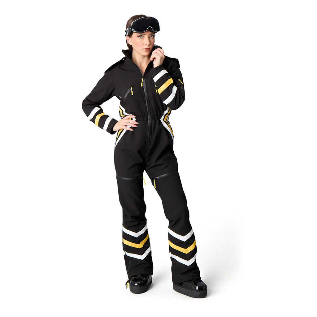 The Beconta Muse One Piece Ski Outfit Black