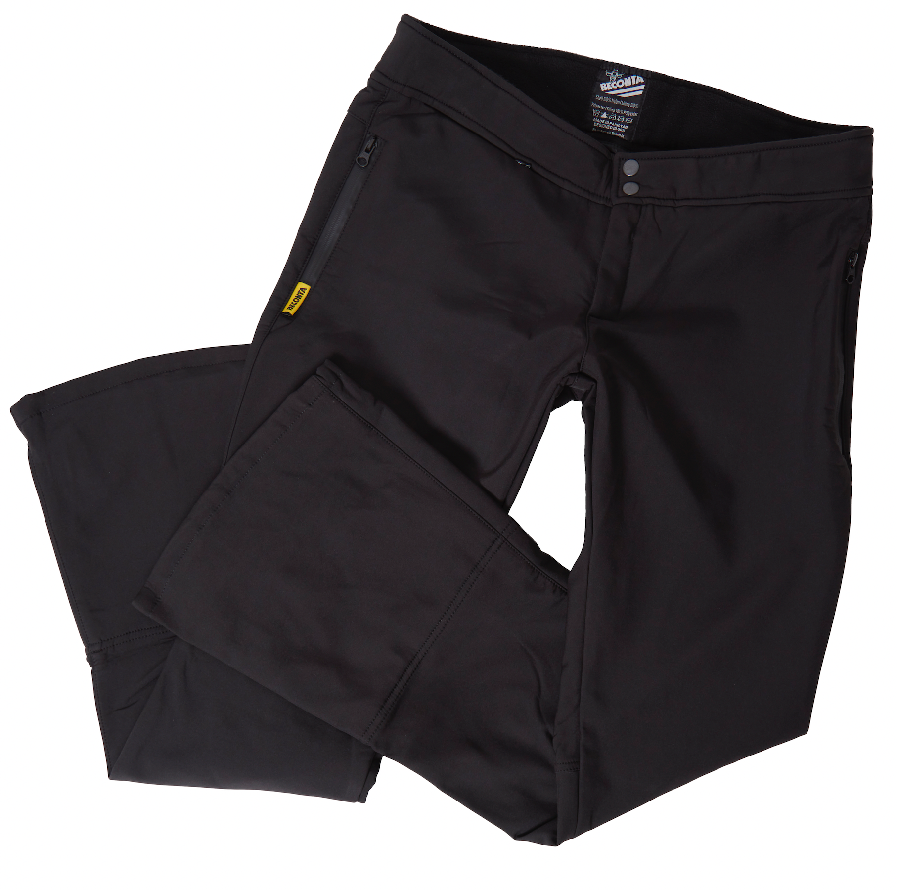 The Luxe Soft Shell Pants Black