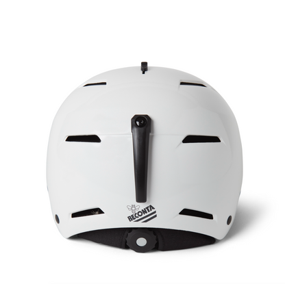 White Sparkle Ski Helmet