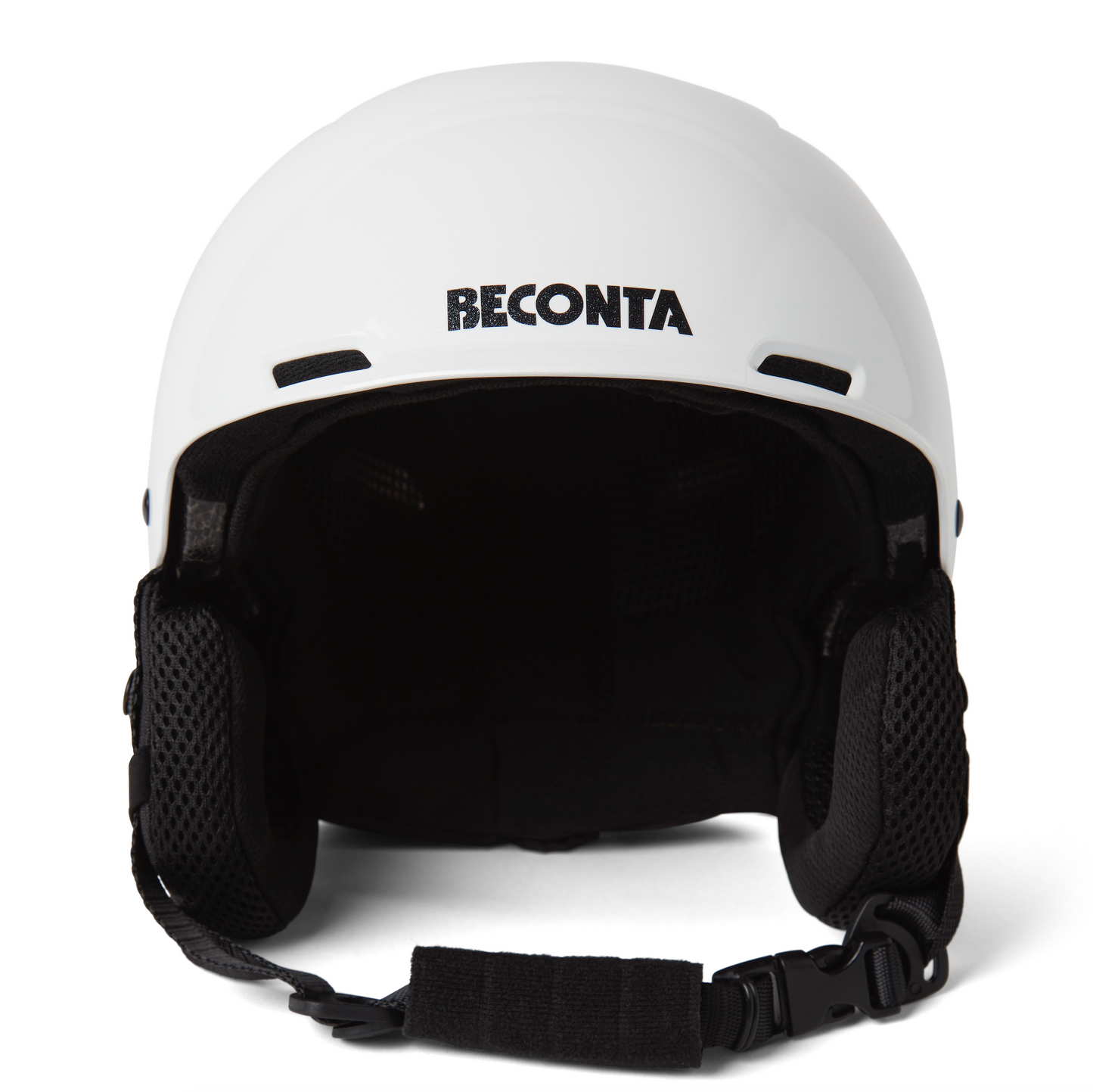 White Sparkle Ski Helmet