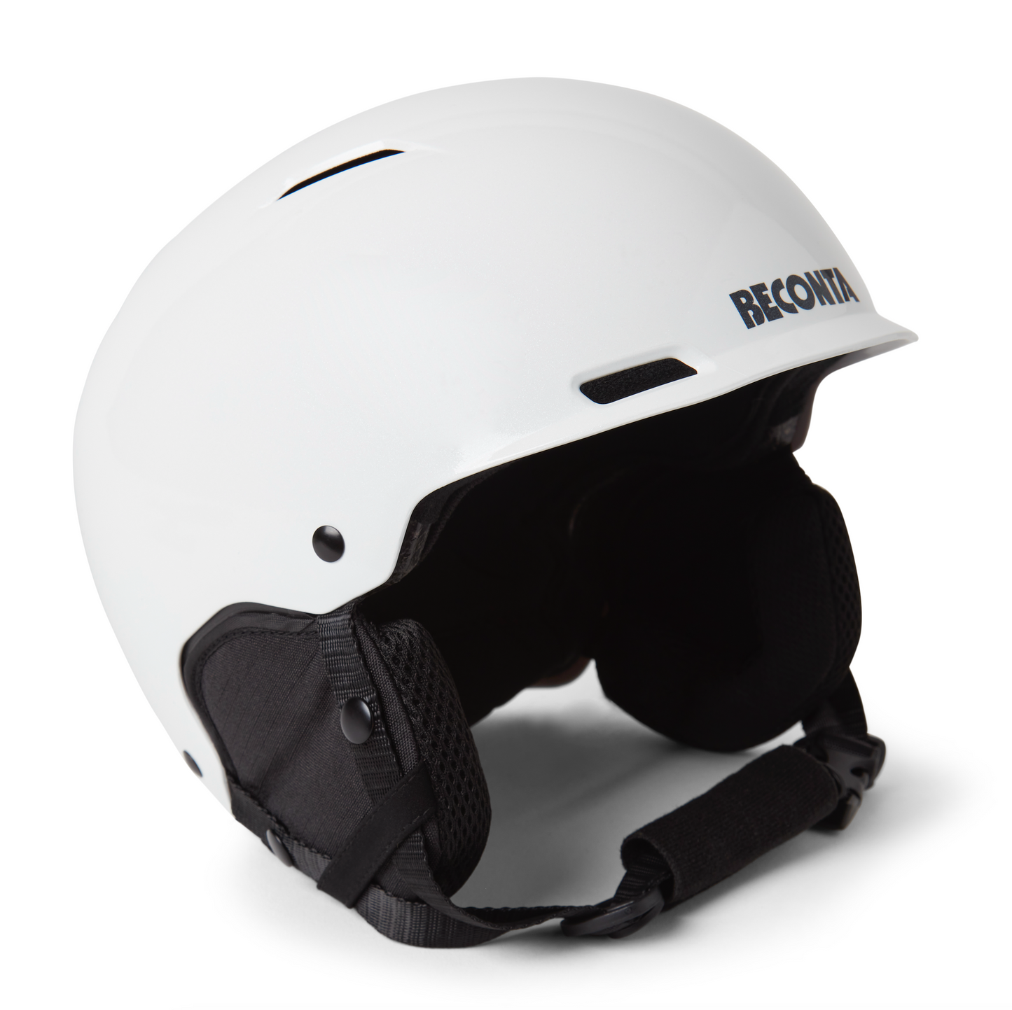 White Sparkle Ski Helmet